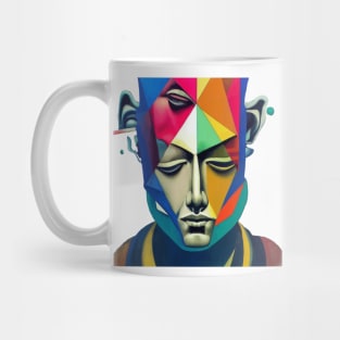 cubism andro Mug